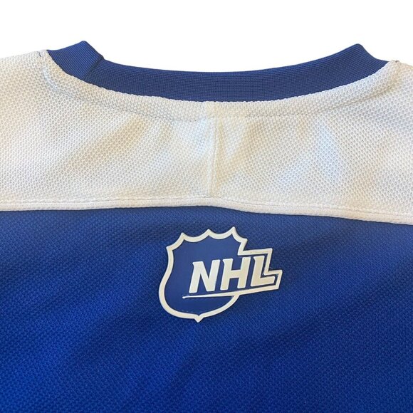 Quebec Nordiques Home Jersey Spellout Embroidered Youth XL NHL Hockey Mens Small - Picture 4 of 6